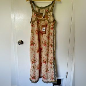 MAGNOLIA PEARL Floral Clementine Slip Dress / Tunic